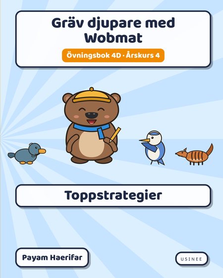 Omslaget till Gräv djupare med Wobmat · Övningsbok 4D: Toppstrategier